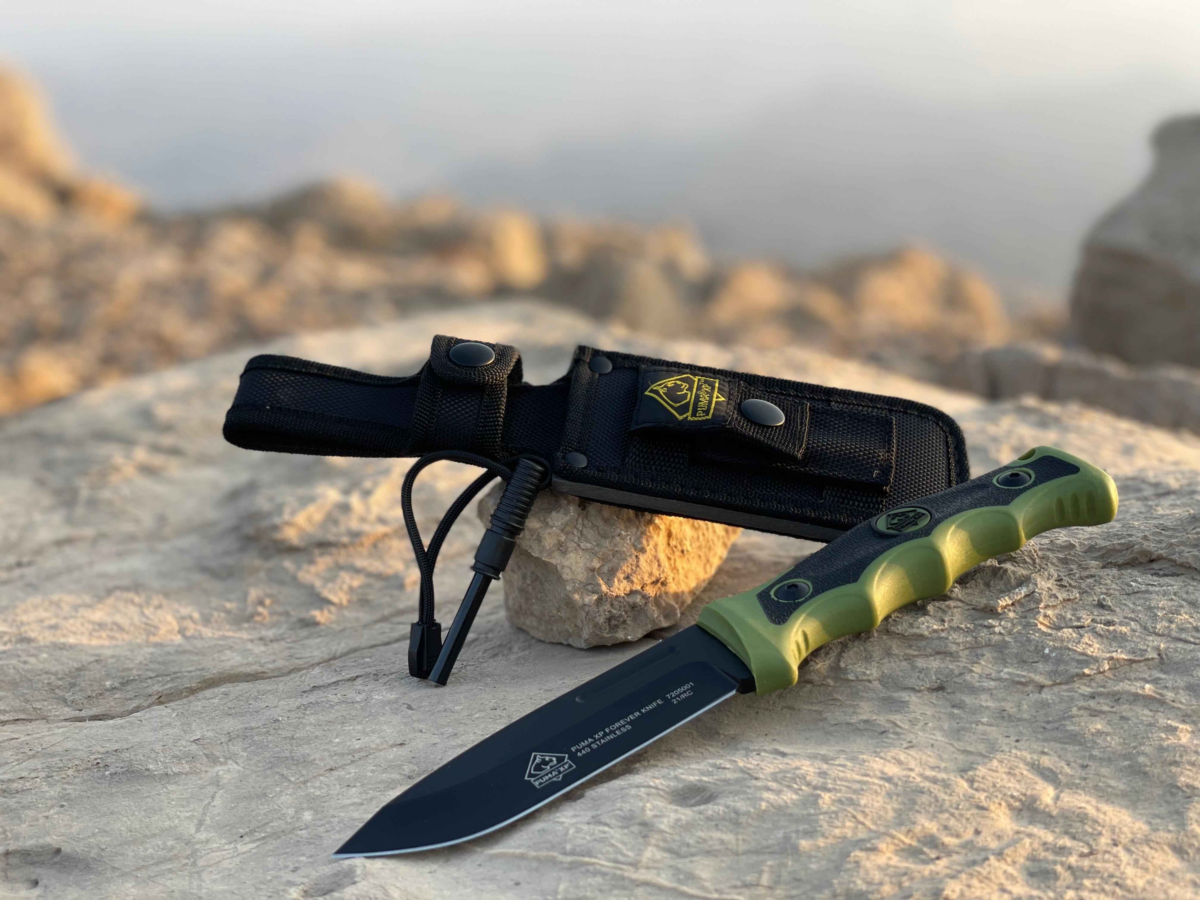 XP Forever Survival Knife With Fire Starter