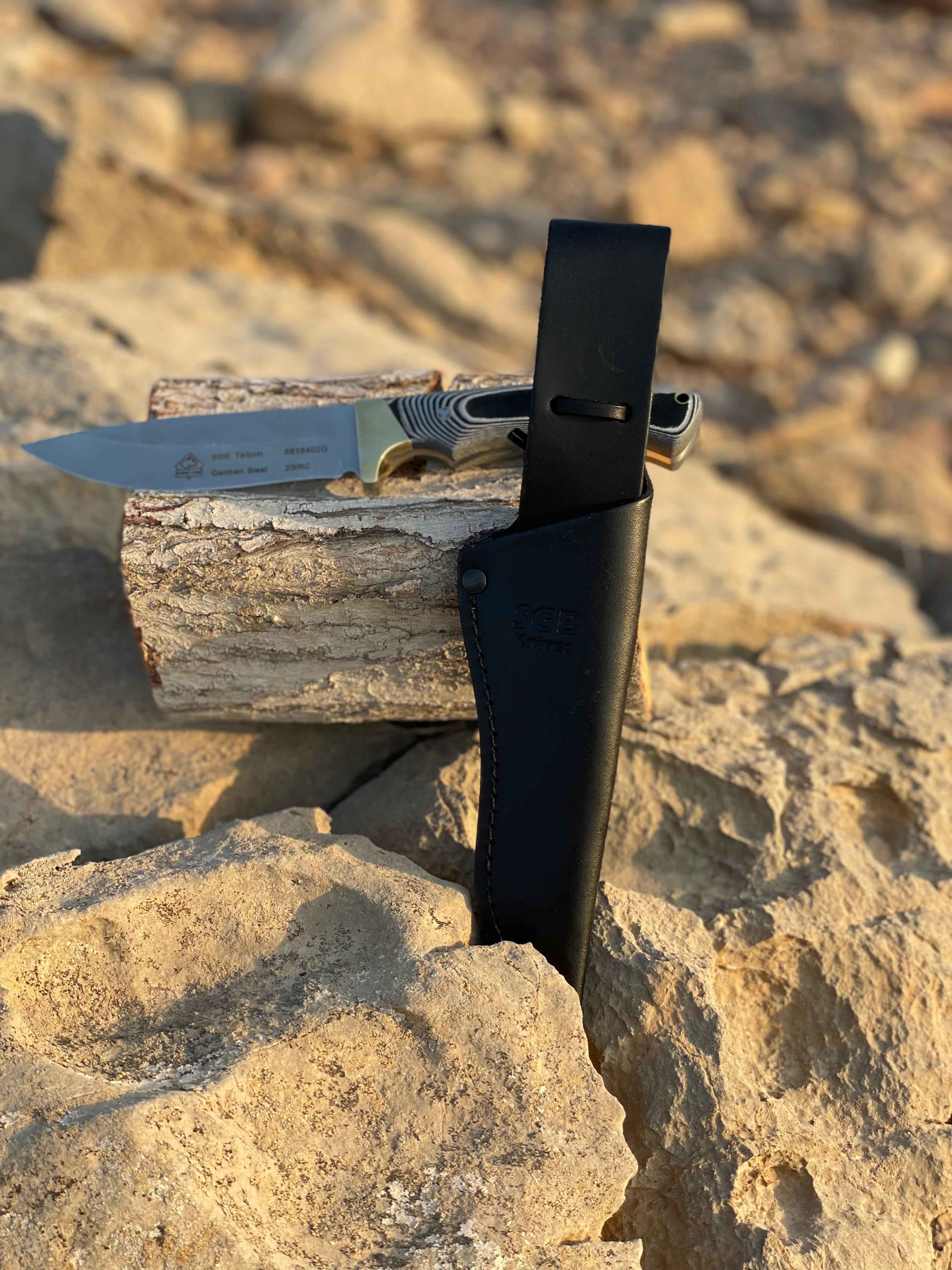 SGB Teton Black Layered G10