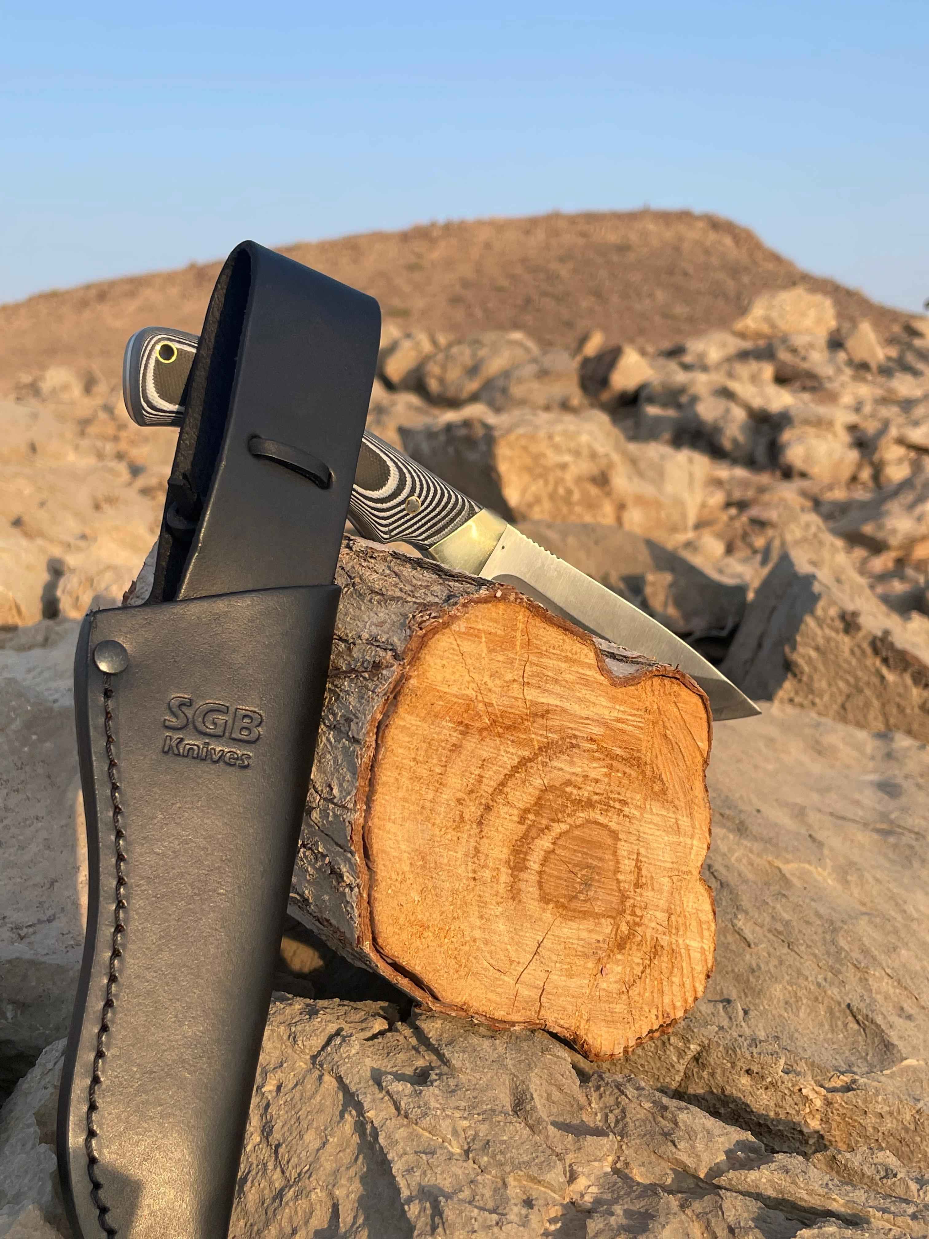 SGB Teton Black Layered G10