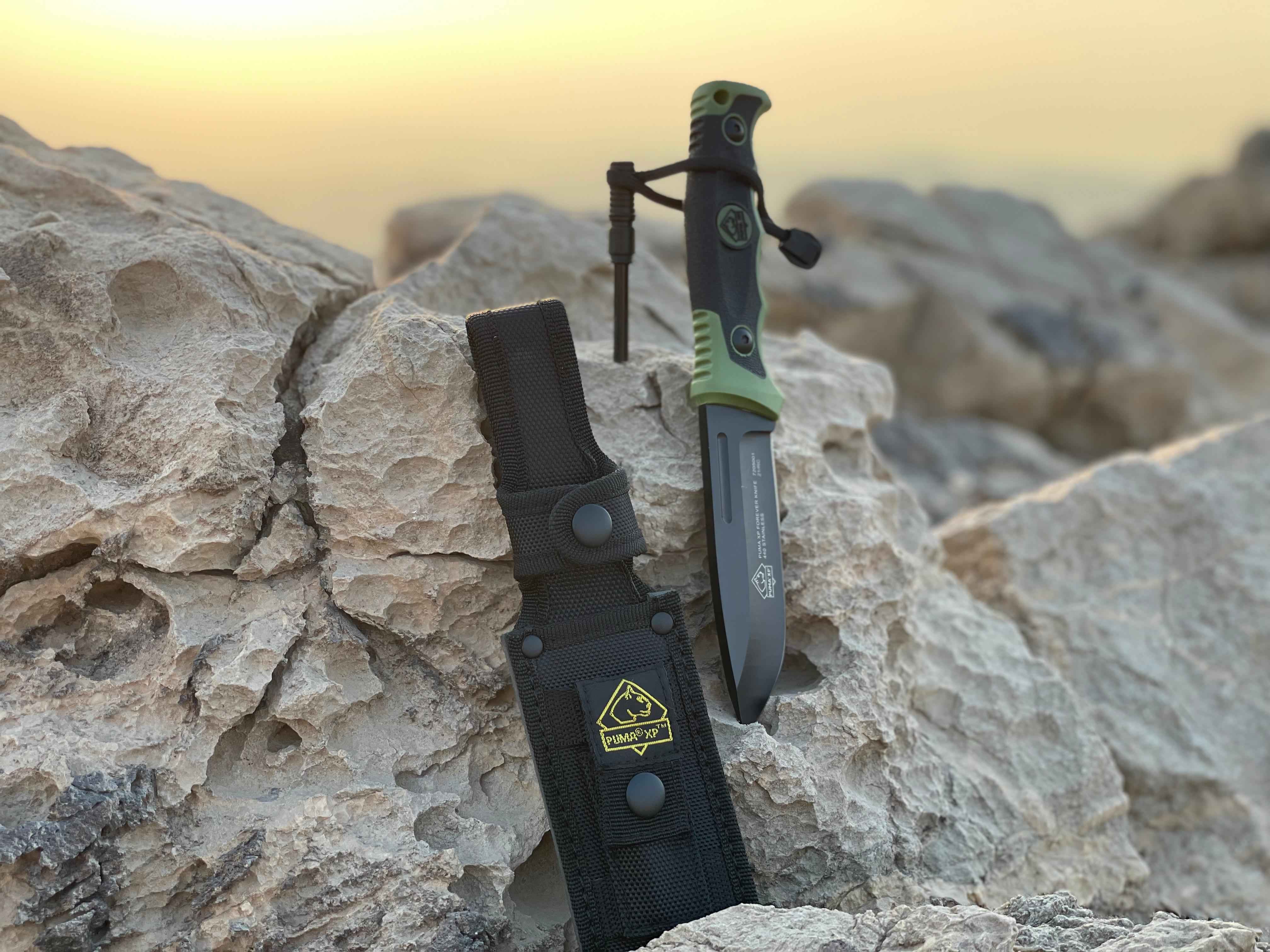 XP Forever Survival Knife With Fire Starter